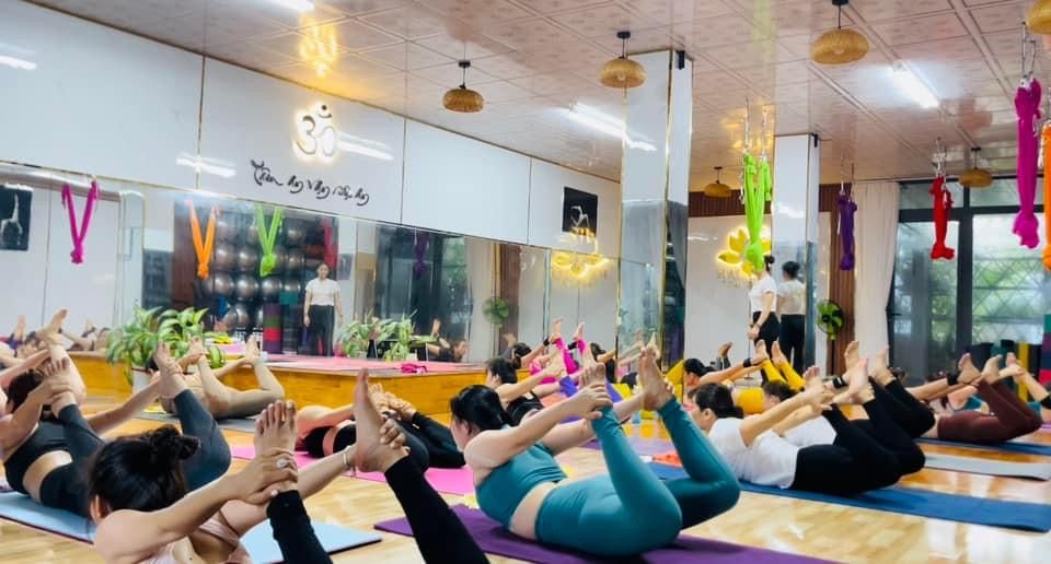 Học viên trong buổi tập